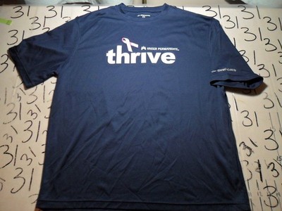 XL Thrive Kaiser Permanente Pink Ribbon 100% Poly Shirt