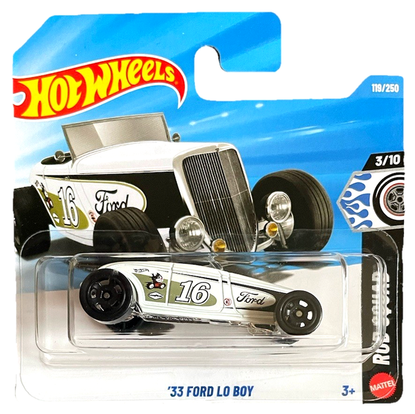 Hot Wheels '33 Ford Lo Boy Rod Squad 3/10 2026 119/250 1:64 Modellauto Spielzeug-image