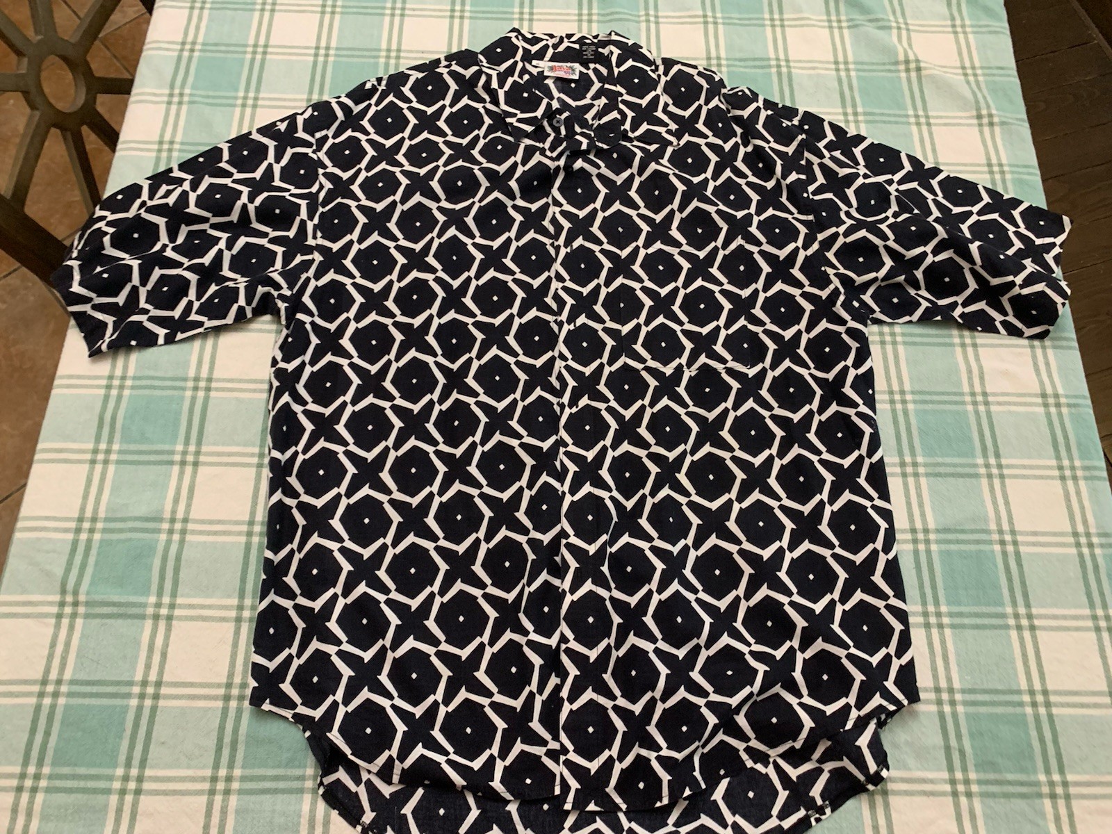 Vintage Java Wraps Geometric Exotic St Thomas But… - image 1