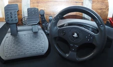 Thrustmaster T80 Racing Steering Wheel & Pedals Set for Playstation PS3 & PS4