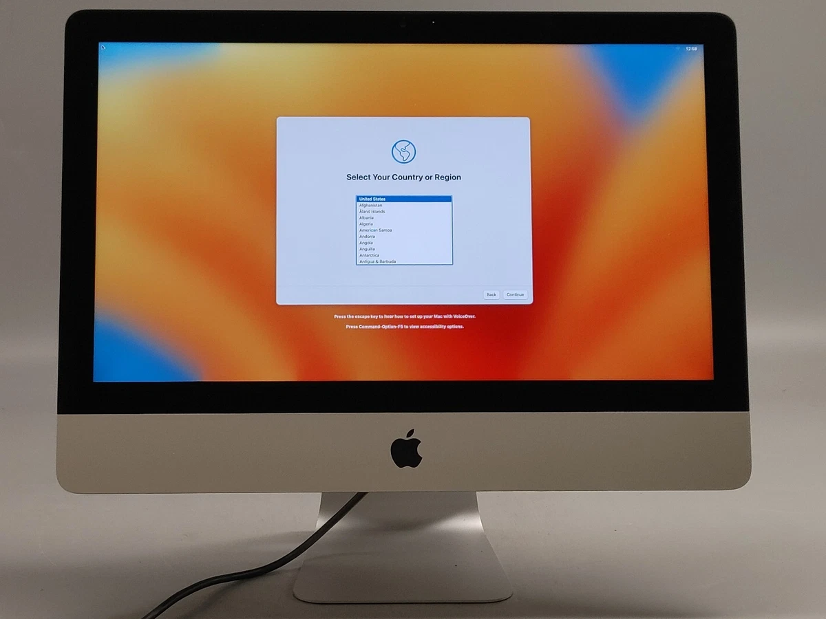 Apple iMac Intel Core i5 7th Gen. 2017 Release Year Apple Desktops