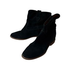 Isabelle Marant Etoile Suede Crisi boots. Size 38 EU, Black