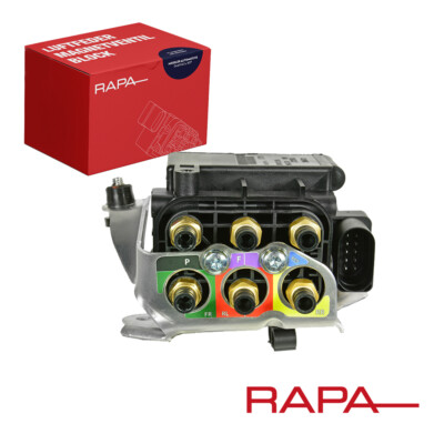 OEM RAPA Porsche Cayenne 9PA Ventilblock Luftfederung 