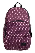Vans Off The Wall Schooling Burgundy Red Dot Laptop Backpack 2 Pocket New NWT