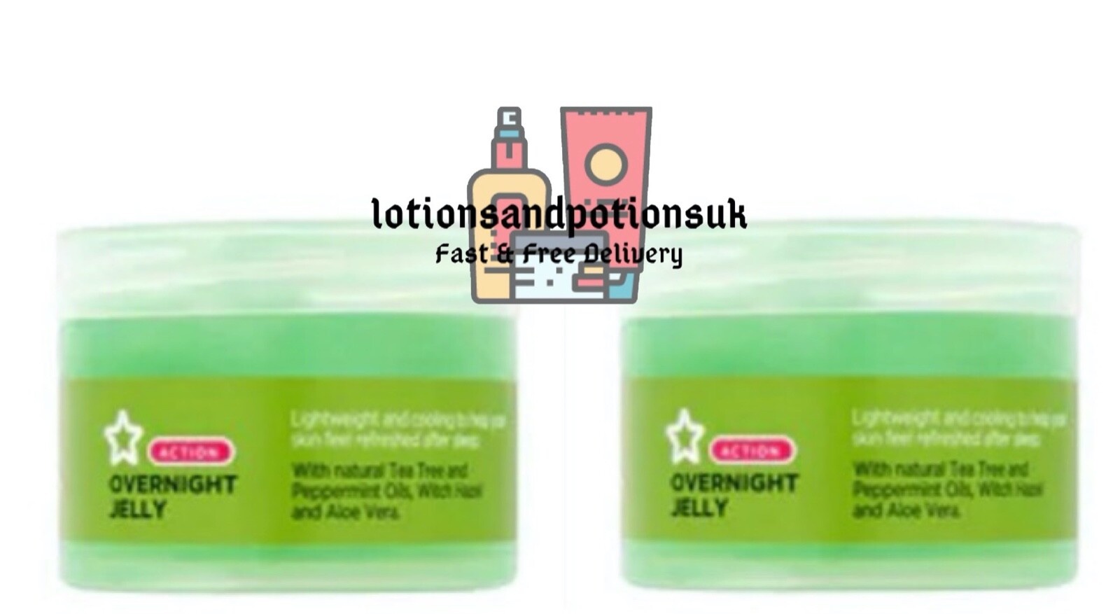 2 X Superdrug TEA TREE Overnight Jelly 75ML eBay