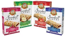 Sunbelt Bakery Fruit & Grain Cereal Bars, 4 Flavor Variety Pack, 32 Bars