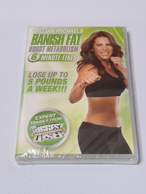 Jillian Michaels: Banish Fat, Boost Metabolism (DVD, 2010) Region 2, New Sealed