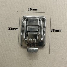 38mm Suitcase Box Trunk Lock Metal Fastener Toggle Latch Catch Clip Clasp 4Pcs