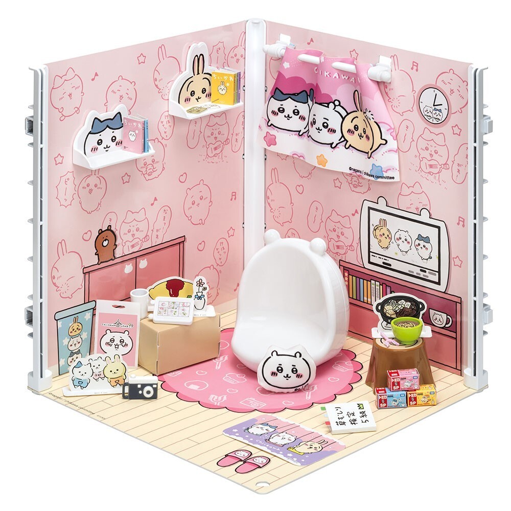 Licca-Chan Chiikawa Doll House 2-Way Room TAKARA TOMY Nagano