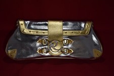 Ripani Swarovski Gold And Silver Clutch