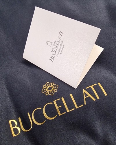 BUCCELLATI Gianmaria Vassoio Parma in Argento 925 misura 38 x 30 cm Nuovo - Foto 10 di 11