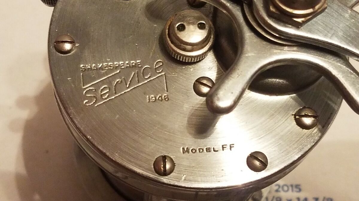 Vintage Shakespeare Service 1946 Model FF Fishing Reel | eBay Vintage Shakespeare Service 1946 Model FF Fishing Reel | eBay