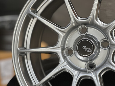 New 15x6.5J Advanti ARIA DST (4 Wheel) SILVER 4x100 Fit HONDA