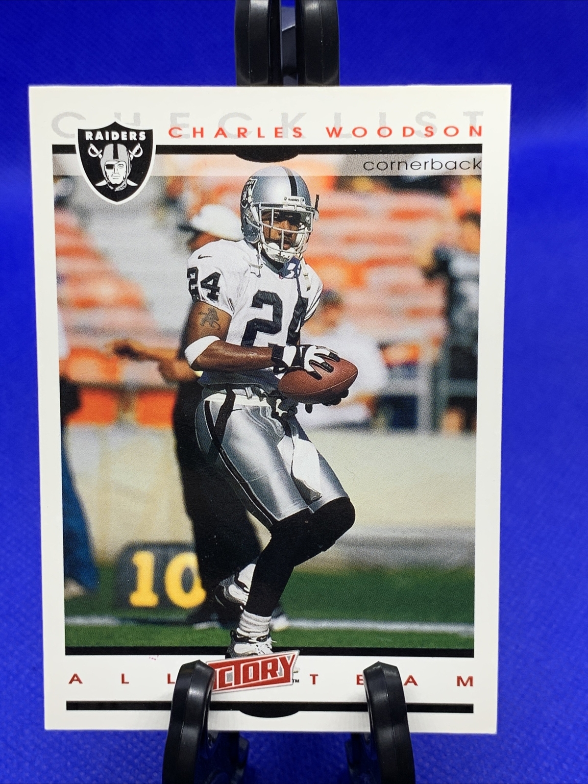 charles woodson football card oakland raiders 236 2000 Victory | eBay