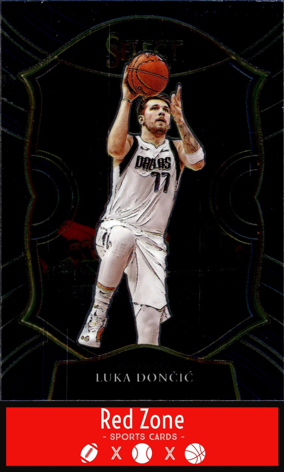 2020-21 Panini Select - #15 Luka Doncic NM/NM+