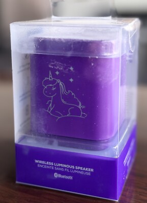 Bigben BT19 Unicorn Bluetooth-Lautsprecher Leuchtender Einhorn-Speaker, kabellos
