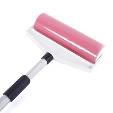 Sticky Lint Roller - Large Washable & Reusable Lint Remover w/ Extendable Handle