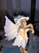 Elfe H&auml;ngende Elfe-Feen Figur Gl&uuml;ckselfe Deko Figur Basteln Dekoration