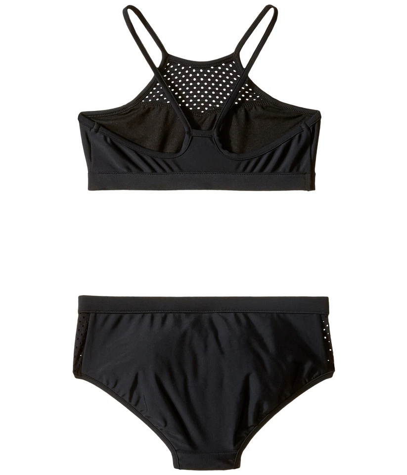 Seafolly Kids 126795 Summer Essentials Delantal Tankini Set Negro Talla 10 Foto 2 de 2