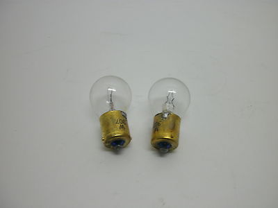 CHICAGO MINIATURE 307 BULB LAMP  28V S.C. BAYONET S-8 (LOT OF 2) NNB