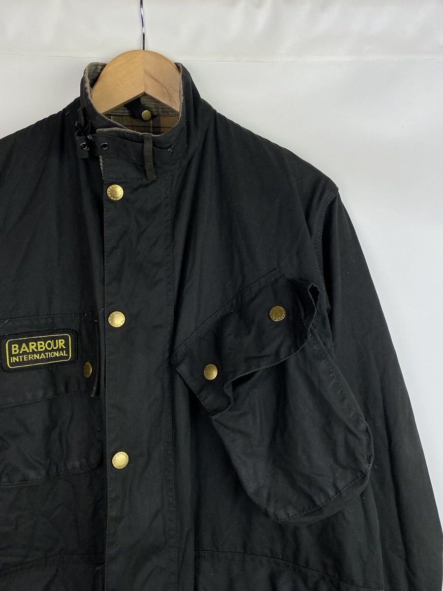 七*神様 Barbour international original Waxe Barbour International Original Jacket - Men's - Clothing