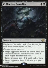 MTG Magic the Gathering Collective Brutality (600/1703) Mystery Booster NM