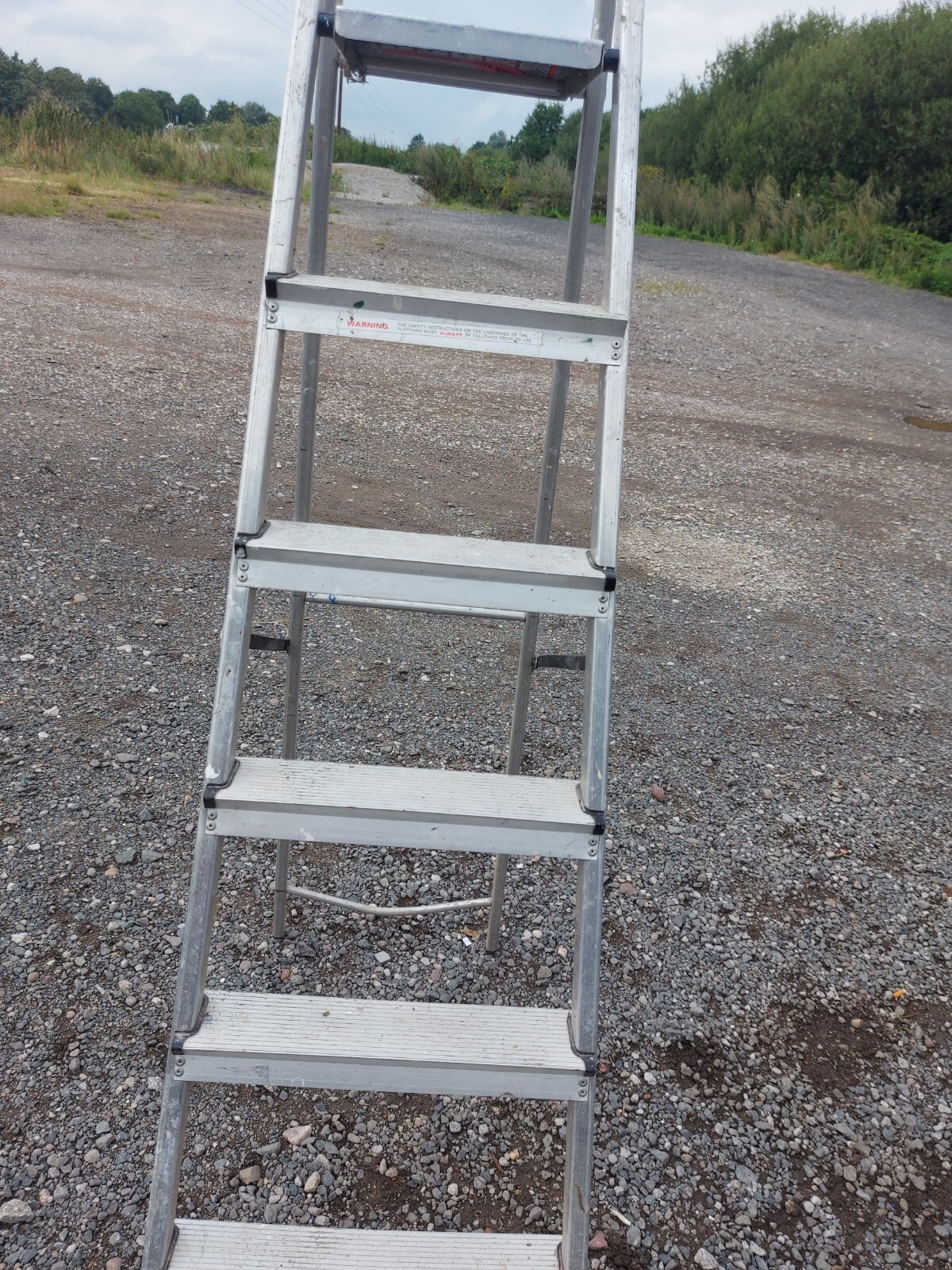 Aluminium Step Ladder eBay