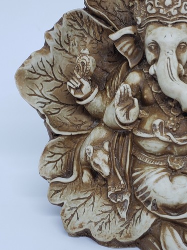 Schöne Lord Ganesha Indianer Elefant Gott Harz Statue Skulptur ~ aus Nepal - Bild 9 von 11