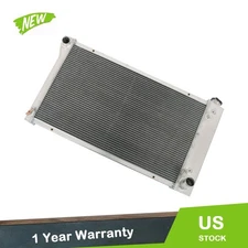 For 1967-1972 Chevrolet C10 Suburban GMC C15/C1500 Pickup CC369 4 Row Radiator