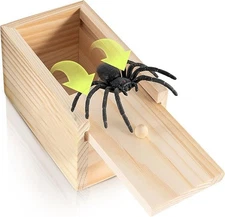 Jumping Spider Prank Box Prank Gift Kids for Christmas & Birthday Surprise