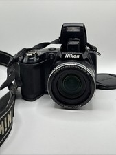 Nikon Coolpix L310 Nikkor 21X Wide Optical Zoom VR Digital Camera Black Works!