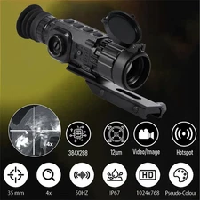 384x288 50Hz 35mm Thermal Riflescope Thermal Monocular Night Vision Scope Hunt