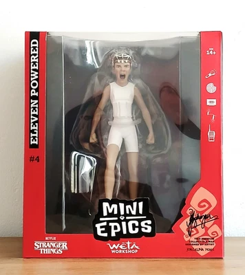 Figurine Eleven Powered Mini Epics Stranger Things Weta Workshop 15 cm NEUF - Photo 1/4