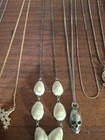 JEWELRY NECKLACES 17PC.  HEART BRACELET AND DIAMOND EARRINGS.  SEE PICTURES... — photo 6