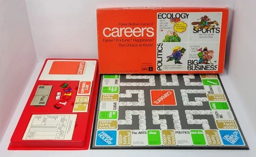 Vintage 1971 Careers - 'Parker Brothers Game of Careers' - complete game