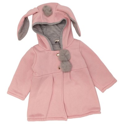 ZB Paradise, Jacke, Mädchen, Größe: 100, Pink/Grau, Einfarbig #Zjx