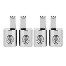4Pcs 1/0 Gauge to 4 Pin AWG Power Wire Reducer Car Audio Amp Terminal