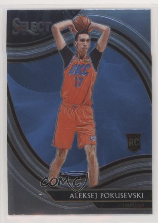 2020-21 Panini Select Courtside Aleksej Pokusevski #284 0nr3
