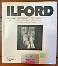 ILFORD Multigrade III RC Rapid MGR.1M Photographic Paper 8x10 Sheets Glossy 18pc