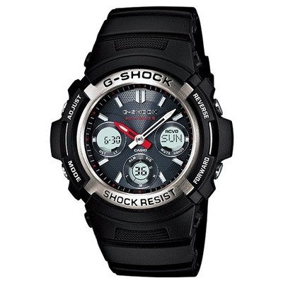 G-SHOCK AWG-M100RC-1AJ(希少) G-Shock AWG-M100RC-1AJF Black Digital Shock Resistant Watch