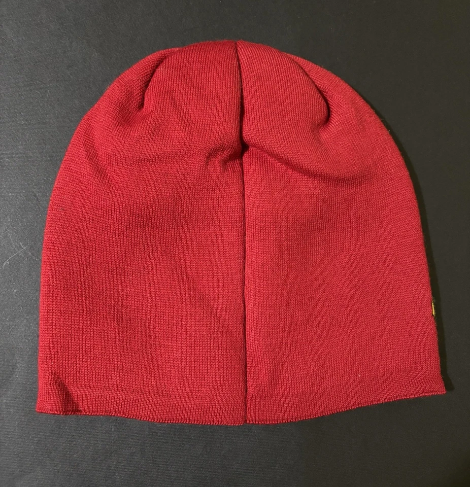 Cappello Moschino Woman rosso face teddy Lana  Donna Nuova - Immagine 3 di 4