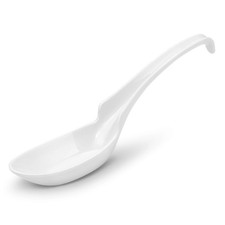 12-Piece Asian Soup Spoons, Rice Spoons, Chinese Won Ton Soup Spoon - Notch and