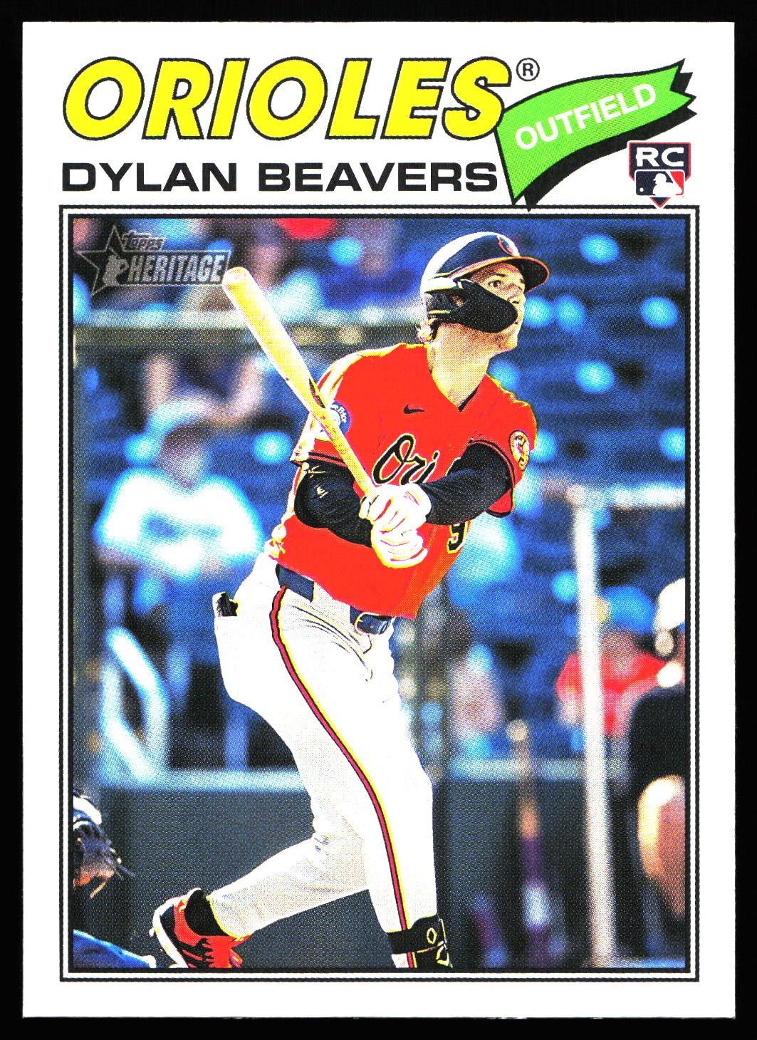 2026 Topps Heritage - Dylan Beavers #48 (RC)