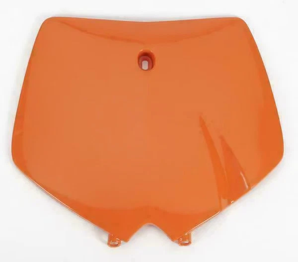 Placa de matrícula frontal de plástico UFO - laranja motocicleta bicicleta de rua sujeira KT03063127 - Imagem 2 de 4