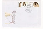 D88531 Wild Animals Otters FDC East Germany