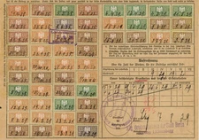 Germany Reich social insurance card revenues 1928 fiscal