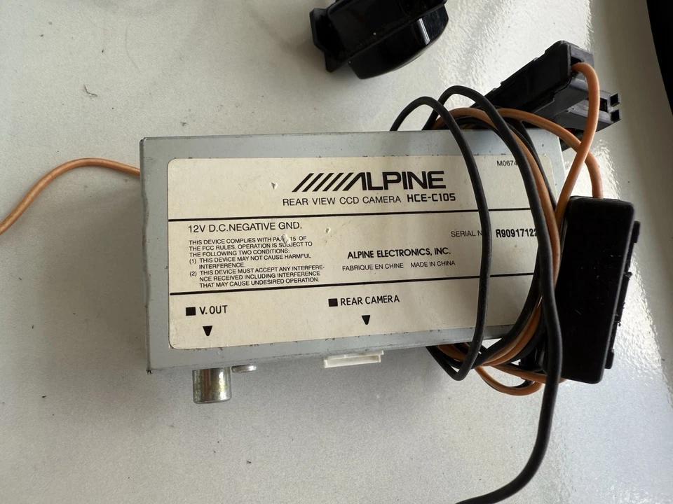Lote con cables Alpine TME-M760 y Alpine HCE-C105 Foto 3 de 4
