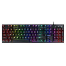 RGB Wired Gaming Keyboard Floating Key Design