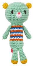 Amigurumi Crochet Kit Bear Nicole Animal Plush Handmade Art Japanese Manual