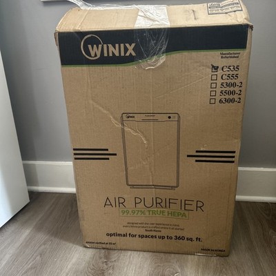Winix True HEPA Air Cleaner Purifier C535 PlasmaWave Technology w/ Filter New